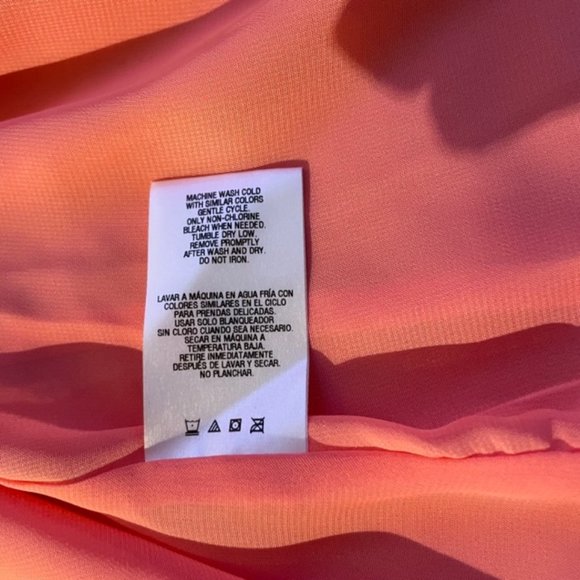 Coral Metaphor Double Layer Camisole - size L - Picture 7 of 9